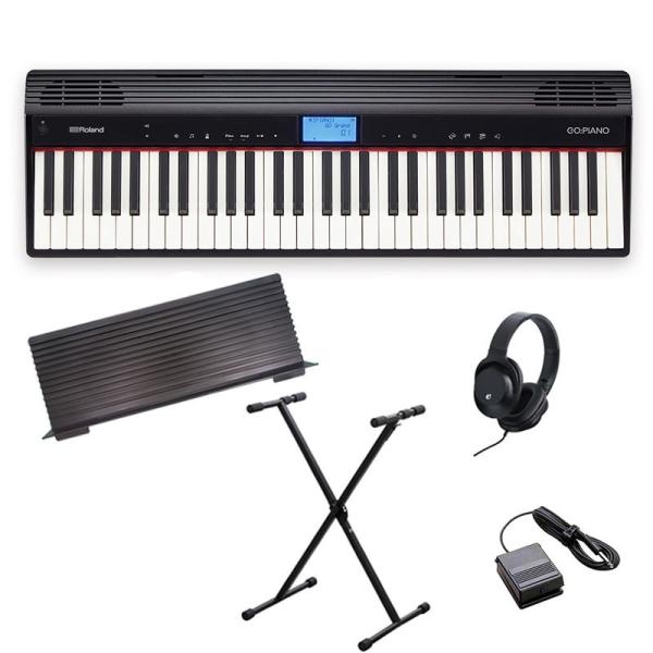 Roland GO:PIANO Entry Keyboard (GO-61P)+X型スタンド汎用ヘッドホン付き【kbdset】  :717709:渋谷イケベ楽器村 通販 