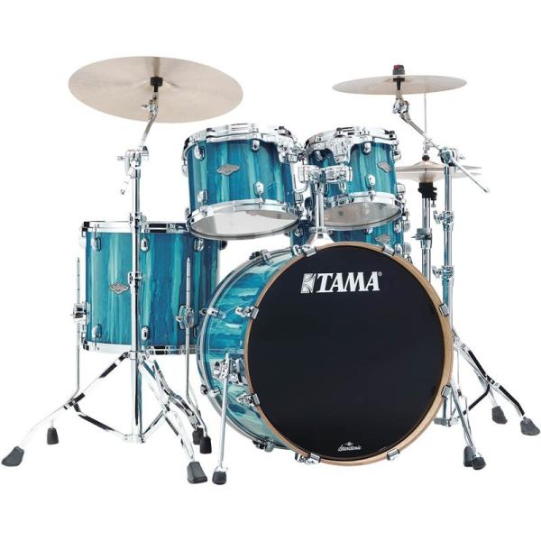 TAMA Starclassic Performer 4pc Drum Kit - Sky Blue Aurora [MBS42S-SKA] �y�����񂹕i�z