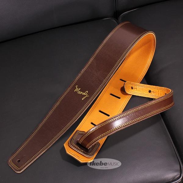 新同品 MOODY STRAPS Leather-Suede 2.5inch 黒