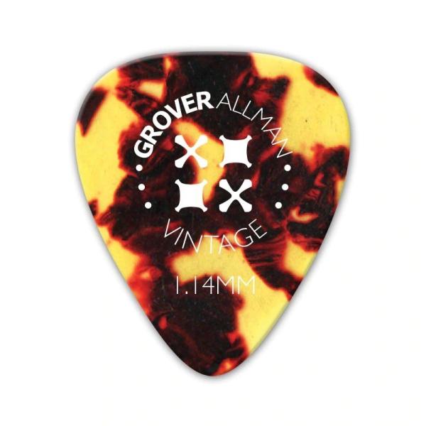 Grover Allman Vintage Celluloid Pro Picks 1.14mm [Tortoiseshell]