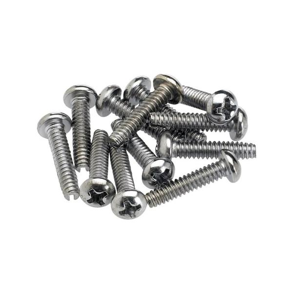 Fender USA �y�Ẵ{�[�i�X�Z�[���zPickup and Selector Switch Mounting Screws (12pcs/Chrome) (#0994925000)