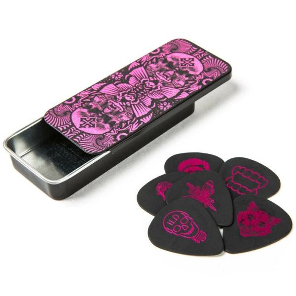 Dunlop (Jim Dunlop) yYizILDCT02 ILOVEDUST PICK TIN MAGENTA [sbN6]