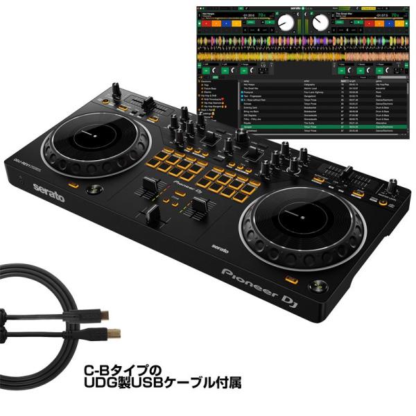 Pioneer DJ DDJ-REV1 + C-B USBケーブルセット (セット内容：UDG