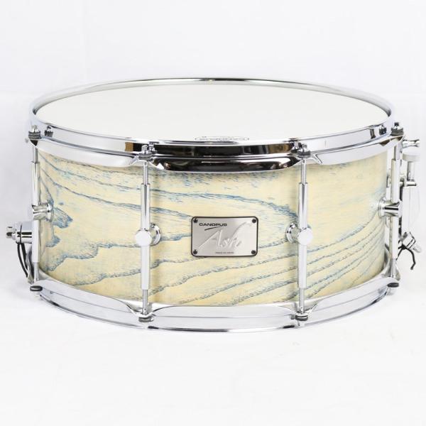 AH-1465 Ash Snare Drum 14×6.5 Ocean Storm Ash Oil