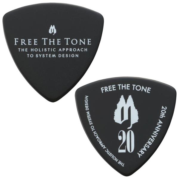 Free The Tone 20th Anniversary Pick BK/White : 渋谷イケベ楽器村