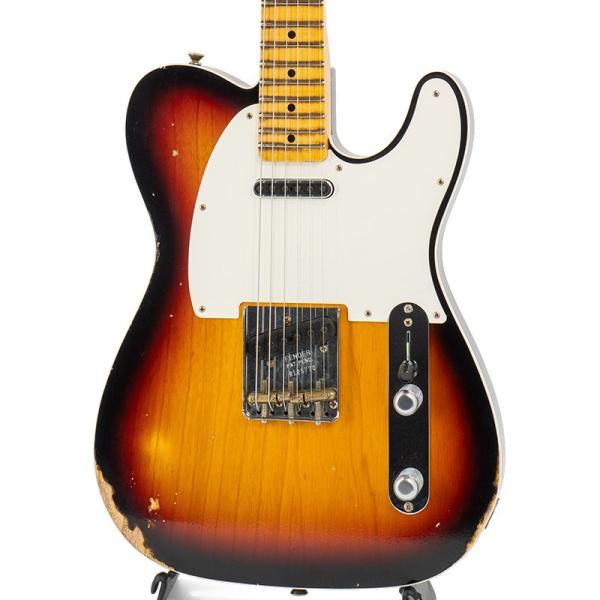 Limited Edition Tomatillo Tele Custom Relic Bleached 3-Color Sunburst