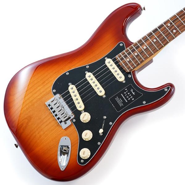 Player Plus Stratocaster, Pau Ferro Fingerboard, Sienna Sunburst