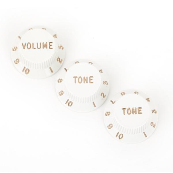他サイト： Fender USA STRATOCASTER(R) KNOB SETS (WHITE)(#0992035000)の商品画像
