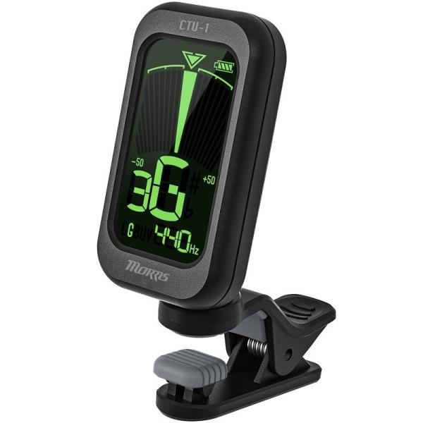 モーリスCTU-1は、リチウムイオン電池を内蔵したUSB?(Type-C)充電式のクリップチューナーです。さまざまな楽器のチューニングに対応するクロマティック・モードに加え、ギター、ベース、ウクレレ、バイオリンの各モードを選択することで、よ...