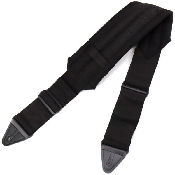 アトリエZのベーシストお勧めストラップ！こちらは幅広タイプ。3インチサイズのストラップです。重いベースでも肩や腰に負担がかからず楽にプレイできます。特に長時間のリハーサル時には効果絶大です。長さ調節はパット部の前後2ヶ所で可能。スーパーロン...