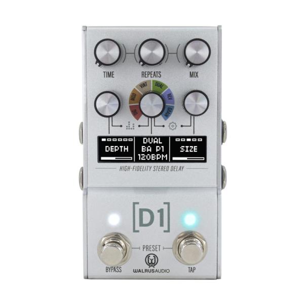 WALRUS AUDIO 【大決算セール】Mako Series MKII: D1 High-Fidelity Delay WAL-MAKO/D1MK2（ウォルラスオーディオ）ディレイ
