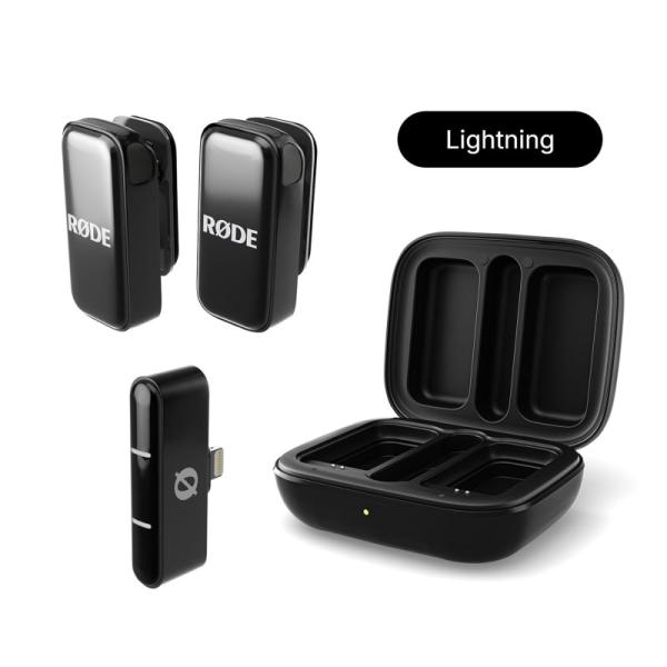 RODE 【ロードワイヤレスマイク特価プロモ(3/1まで)】Wireless Micro Lightning (WIMICROL)(ブラック)(ロード)(スマートフォン向け)