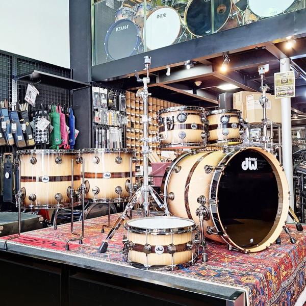 dw Collector's Pure Maple ''333'' Shell 6pc Drum Kit [BD22 dw Collector's Pure Maple ''333'' Shell 6pc Drum Kit [BD22