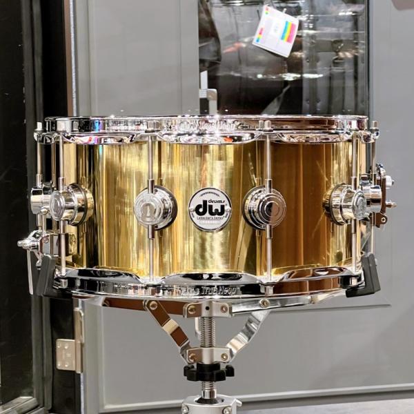Collector's Series Polished Brass Snare Drum 14x6.5