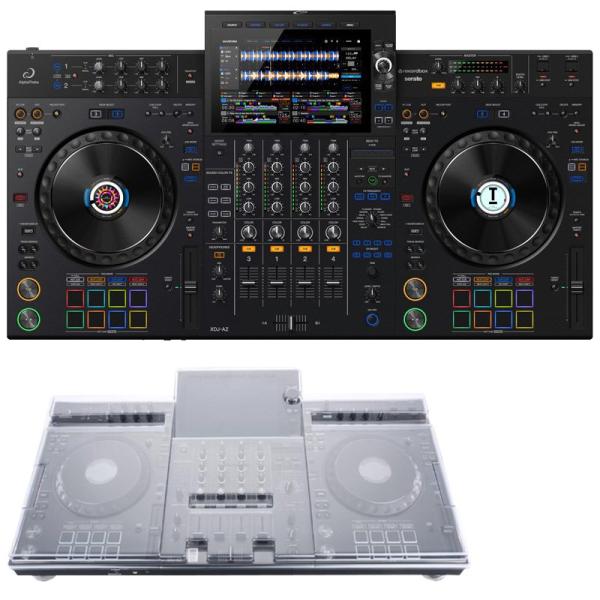 AlphaTheta XDJ-AZ + DECKSAVER 本体保護カバーSET  【Apple Music対応】【オールインワンDJシステム】【無償ダウンロード版rekordbox & sera...