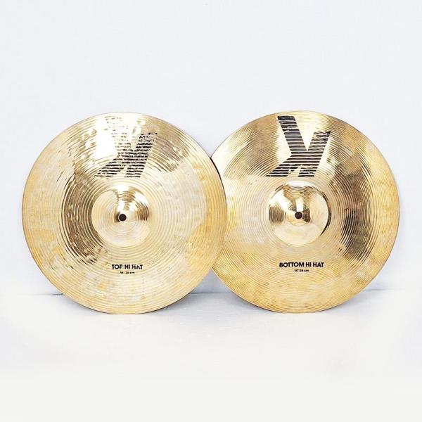 K HiHat 14 inch Pair Brilliant Finish (80's-90's IAK)