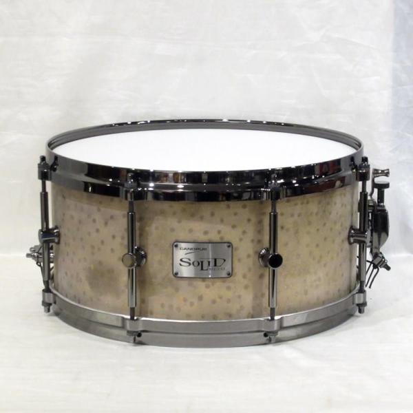 SMB2-1465 Patina Solid Brass Snare Drum 14"×6.5"