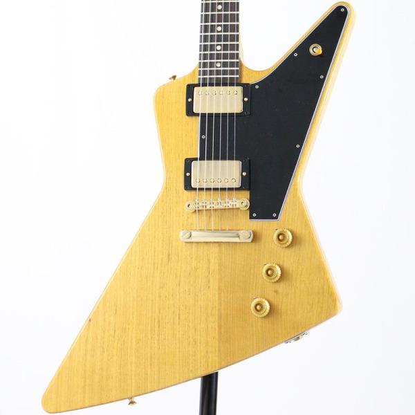 1958 Korina Explorer Reissue VOS Natural w/Black Pickguard