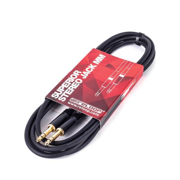 ★高品質TRS-TRSケーブル特価品★Reloop製のTRS-TRSケーブルの特価品です。---※ご注意こちらのケーブルはアウトレット特価品のため、ケーブル本体や外装に汚れ、キズなどがございます。これらの点は「商品の仕様」とご容赦願います。...