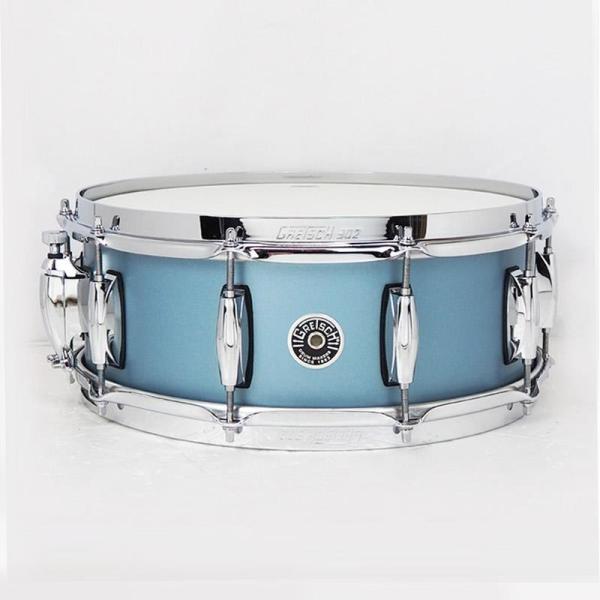 Brooklyn Series Snare Drum 14 x 5.5 Satin Ice Blue Metallic