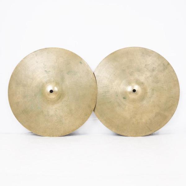 Vintage 1960s A Zildjian HiHat 14 Pair