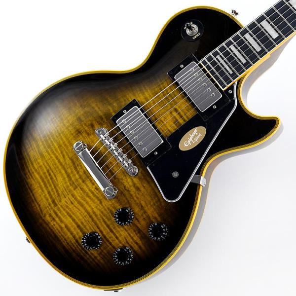 Les Paul Custom Figured Top Widow (Yellow Burst)