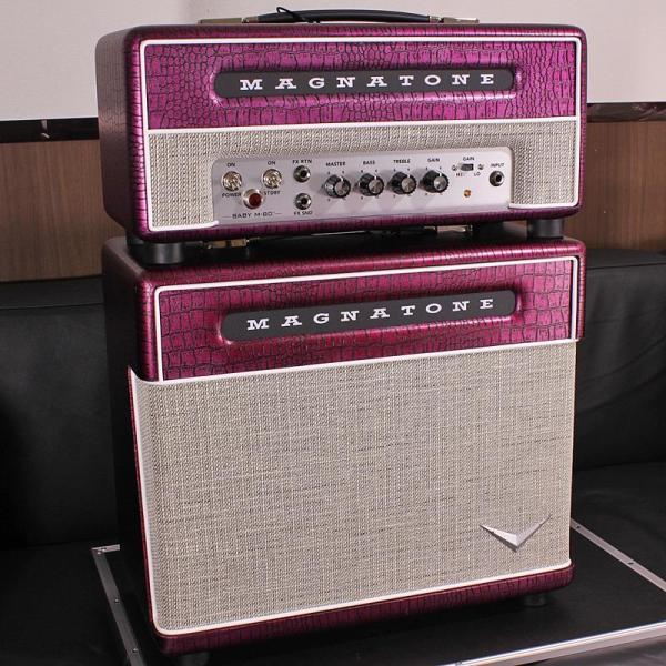 Billy Gibbons Collection Baby M-80 Head & 1x10 Cabinet Set CHROME GRAPE