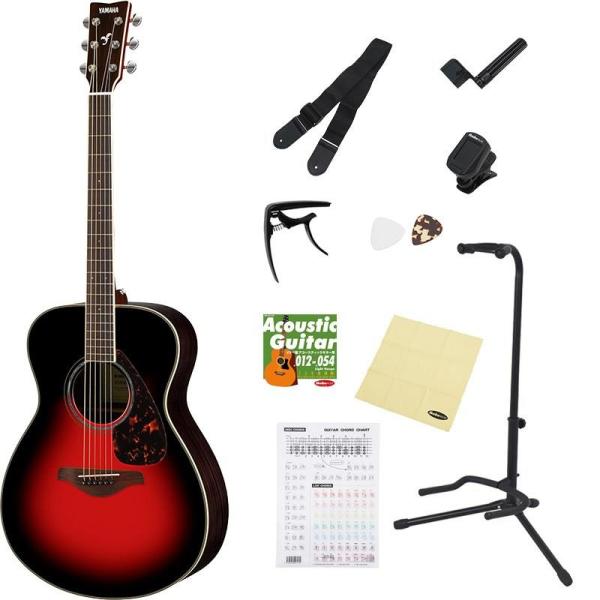 YAMAHA 【ビギナーさん応援！お得なアクセサリー10点セット付き！】FS830 (Dusk Sun Red)  ヤマハ