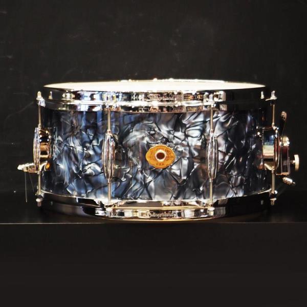 Radio King Artist Snare Drum 14x6.5 Black Diamond Pearl
