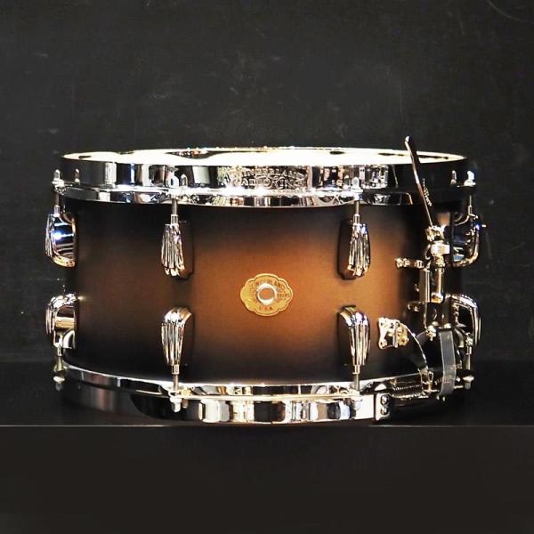 Radio King Limited Edition Snare Drum 14x7 Black & Gold Duco