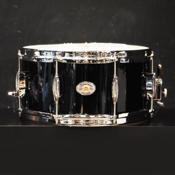 Studio King Snare Drum 14x6.5 Del Norte Black Lacquer