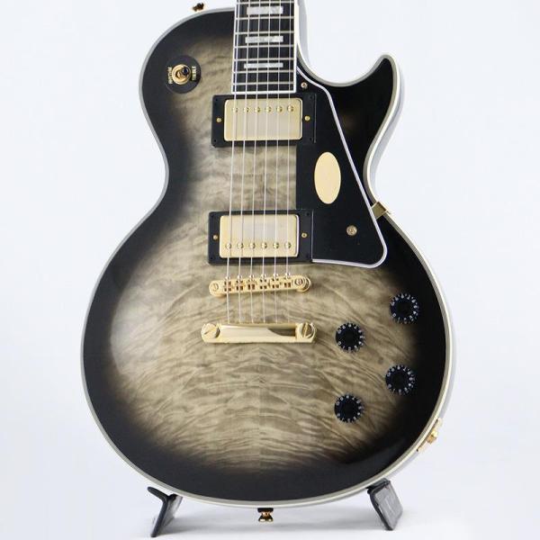 Les Paul Custom Quilt Cobra Burst