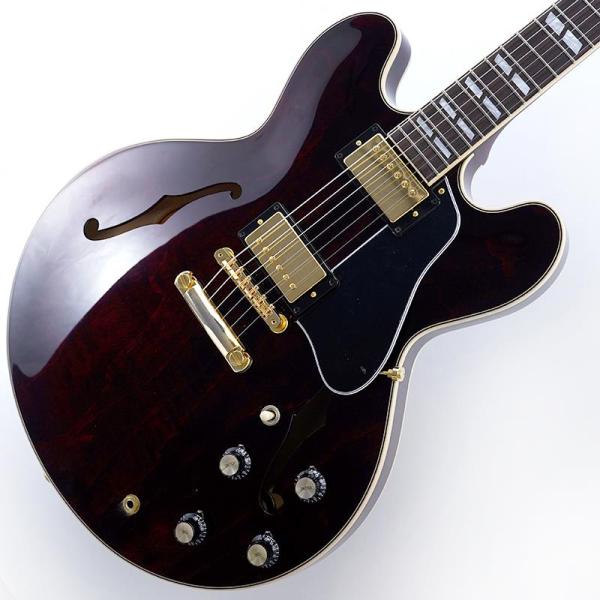 ES-345 Gold Hardware Wine Red