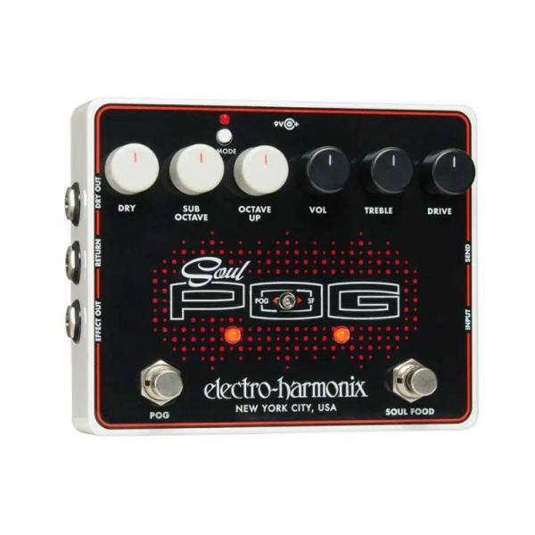 Electro Harmonix SOUL POG オーバードライブ／オクターブマルチエフェクト