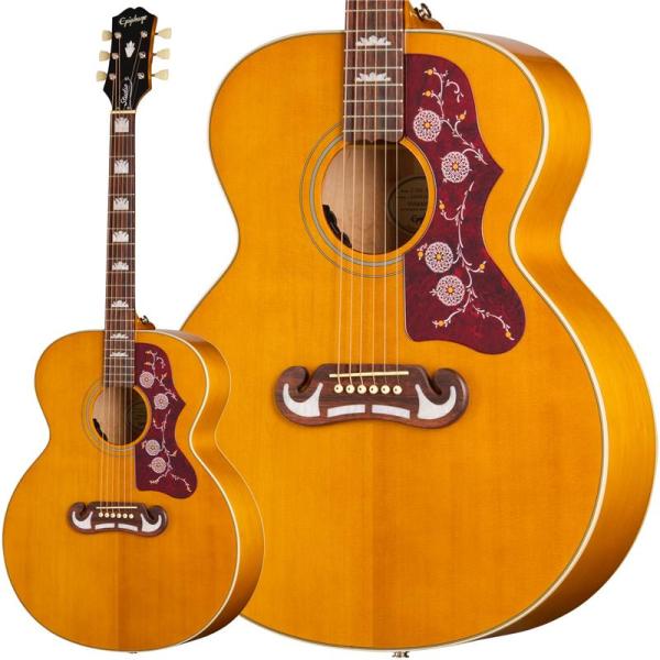 Epiphone 【数量限定エピフォン・アクセサリーパック・プレゼント】J-200 Studio （Antique Natural) エピフォン
