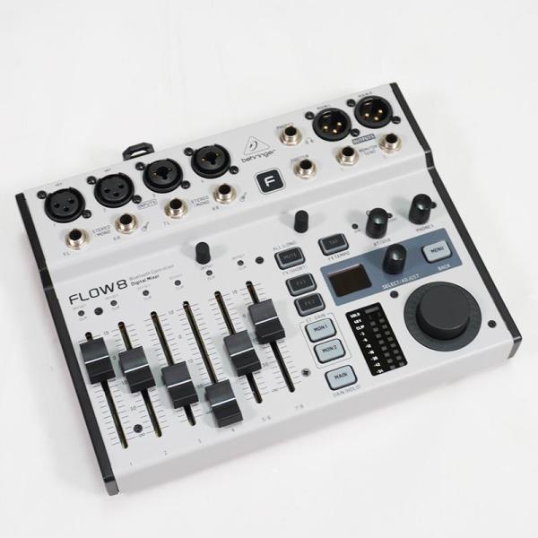 BEHRINGER USED 中古 FLOW 8 (ベリンガー)(デジタルミキサー)(オーディオインターフェイス)(10in/2out)(Bluetoothリモート)