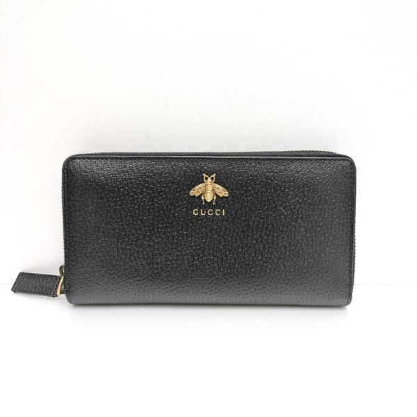 Dz809361 グッチ 長財布 ラウンドファスナー アニマリエ ジップ