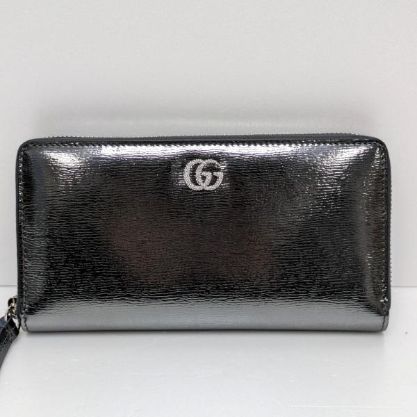 GUCCI 長財布　ラウンドファスナー Dz811111 グッチ 長財布 ラウンドファスナー ダブルG バイカラー