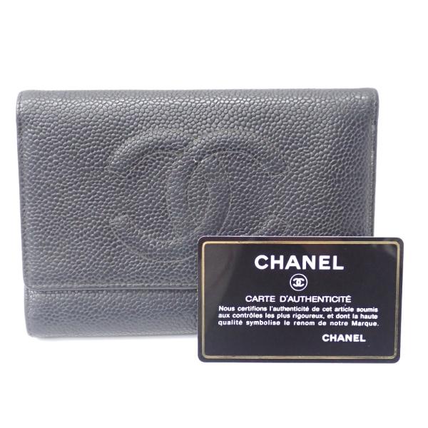 CHANEL（シャネル） Ft634141 三つ折り財布 ヴィンテージ ココマーク
