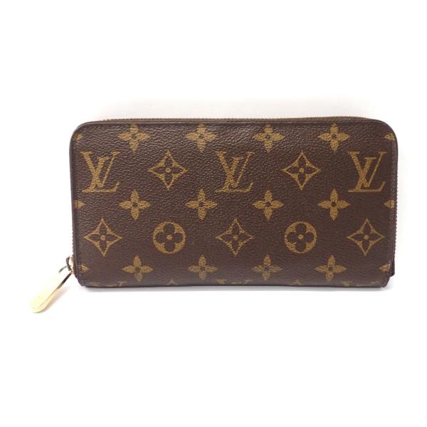 ルイヴィトン モノグラム ジッピーウォレット ラウンドファスナー M60017 LOUIS VUITTON（ルイ・ヴィトン） Ft642671 長財布 ラウンドファスナー