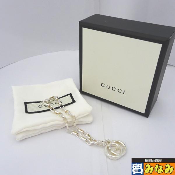 GUCCI インターロッキング ブレスレット ロゴ GGマーク ボールチェーン GUCCI インターロッキング ブレスレット ロゴ GGマーク ボール