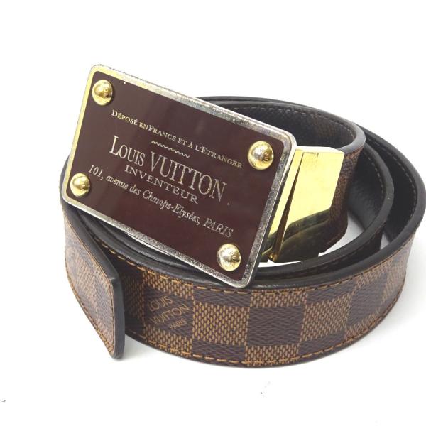 ルイヴィトン　ダミエベルト LOUIS VUITTON（ルイ・ヴィトン） Ft920981 ベルト サンチュール