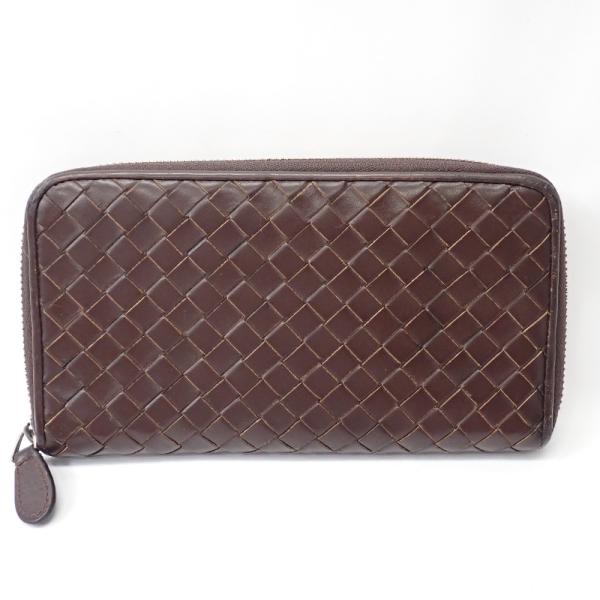 FtHn609161 ボッテガヴェネタ 長財布 ラウンドファスナー