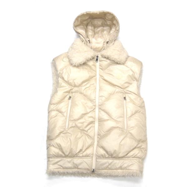 モンクレール リバーシブル ベージュ ダウンベスト MONCLER（モンクレール） NA38913 リバーシブル ダウンベスト ACHARD