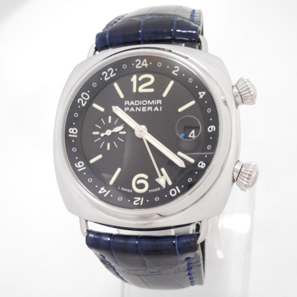 Th852761 PANERAI パネライ 腕時計 ラジオミール PAM00184 ブラック文字盤 自動巻き 中古【質みなみ・千早駅前店】