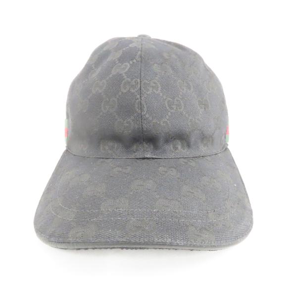 GUCCI キャップ　中古　美品(セール中) GUCCI(グッチ) キャップ ブラウン サイズ M｜【公式】カインド
