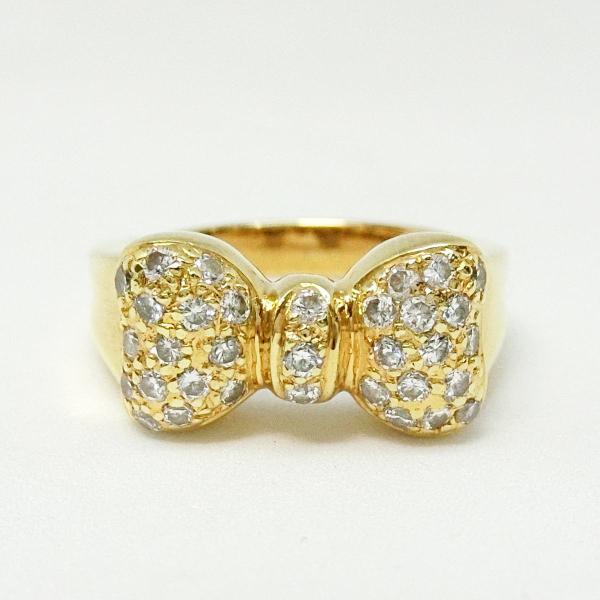 28/美品 ポンテヴェキオ K18PG ダイヤ計0.22ct リング 指輪 28/美品 ポンテヴェキオ K18PG ダイヤ計0.22ct リング 指輪 Ponte