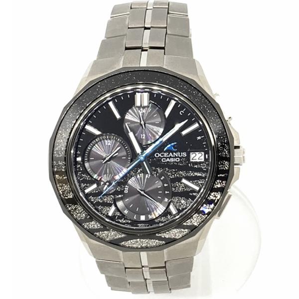 【世界限定1500本】 CASIO OCEANUS ブラックマンタ shichi-nishigaki_c0822casio