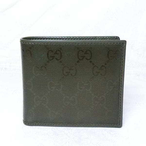 【極美品】GUCCI グッチ GGインプリメ ブリーフケース 2way カーキ 極美品】GUCCI グッチ GGインプリメ ブリーフケース 2way カーキ