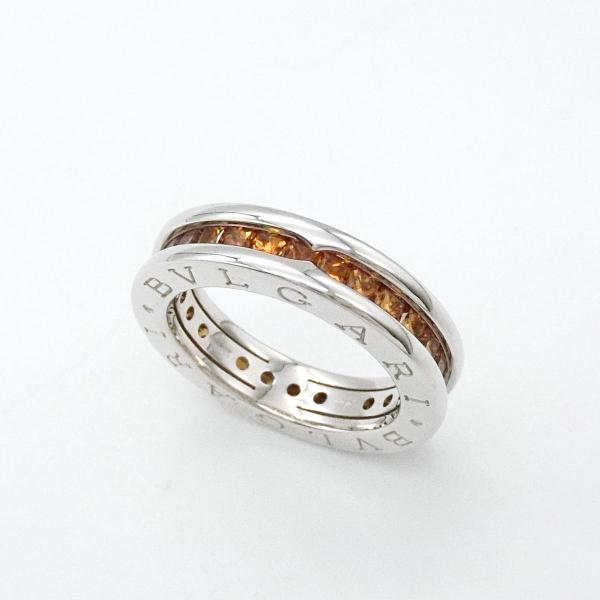 【鑑定済み】BVLGARI／ブルガリ ビーゼロワン 750リング 約7g 約9号 BVLGARI（ブルガリ） 【送料無料】ブルガリ BVLGARI 750WG ビー